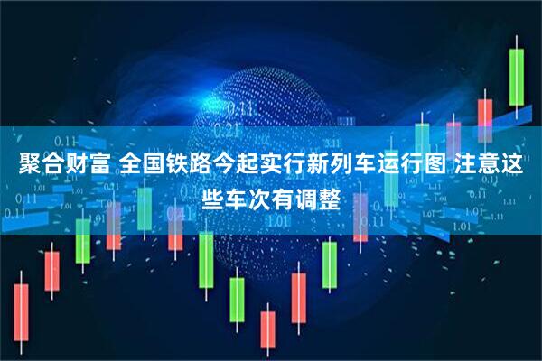 聚合财富 全国铁路今起实行新列车运行图 注意这些车次有调整